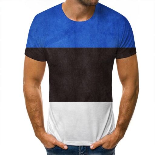 Progress Strip Sportowa koszulka męska z krótkim r