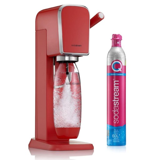 Saturator SodaStream ART czerwony butelka nabój