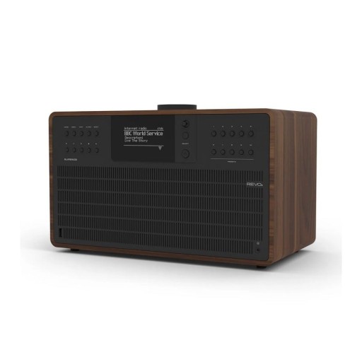Revo SuperCD Radio DAB+ FM CD BT klasyczne drewno