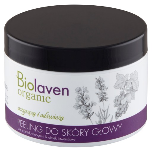 BIOLAVEN Organic Peeling do skóry głowy 155g