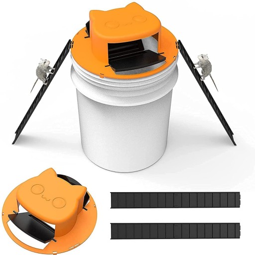 Outdoor Garden Reusable Smart Mouse Trap Flip N