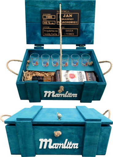 GIFT MASZLITRA BOX ENGRAVING XXL ALKO