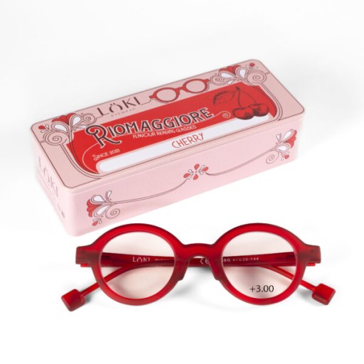 +3.0 Plusy LOKI - ITALY Okulary do komputera Blue Block okulary do czytania
