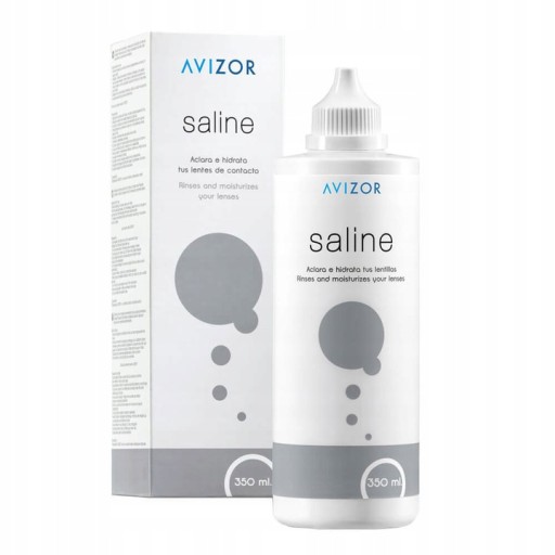 Płyn do soczewek sól Avizor Saline 350 ml