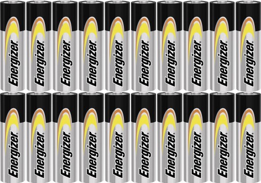 20x Bateria ENERGIZER Alkaline Power LR6 AA R6 E91 1,5V