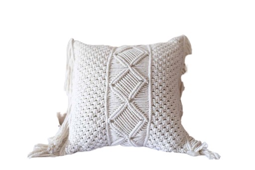 POSZEWKA Pleciona HANDMADE 40/40 + FRĘDZLE Makrama TIGA Boho