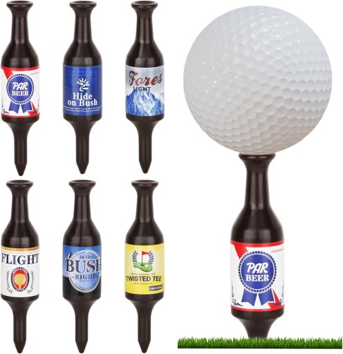 6 Pack Golf Tees Butelka Piwa Ręcznie, 3.54 