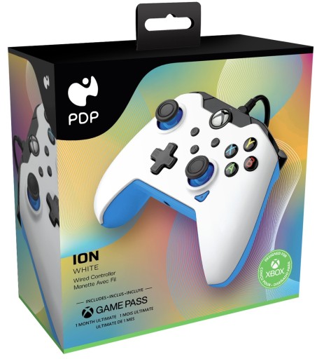 PDP XSX / XO / PC Pad przewodowy Ion White