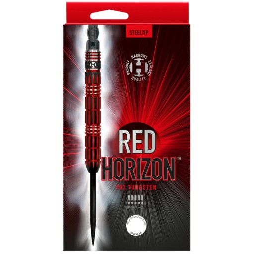 HARROWS rzutka dart RED HORIZON 90% steeltip 23g