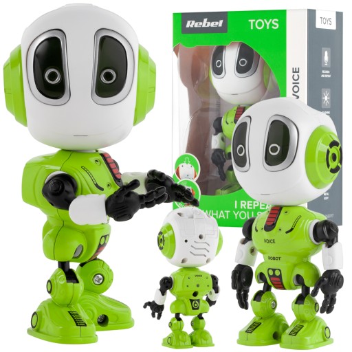 ROBOT INTERAKTYWNY MÓWIĄCY EDUKACYJNY MÓWI ŚWIECI
