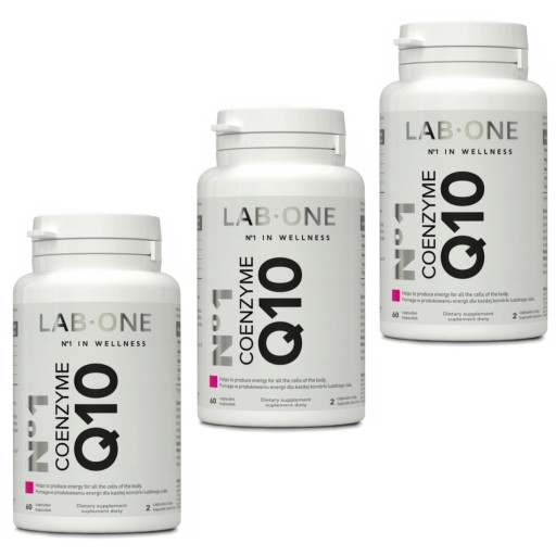 LAB ONE N°1 3X COENZYME Q10 180k KOENZYM UBICHINOL