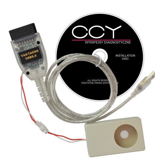 Interfejs OBD2 VAG tacho 5.0 K+CAN+UDS IMMO