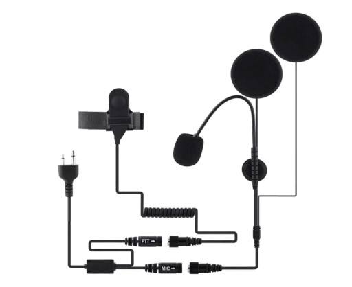 VBESTLIFE kask motocyklowy słuchawki walkie-talkie
