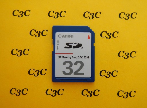 SD 32 MB ~~ Canon ~~ MADE IN JAPAN