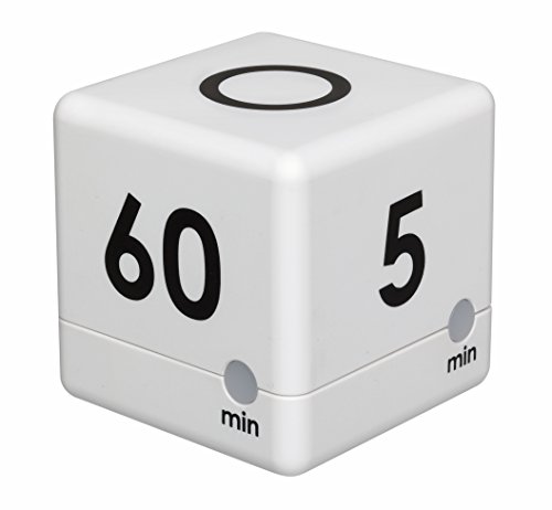 TFA Dostmann Cyfrowy zegar Cube Timer, kostka, sto
