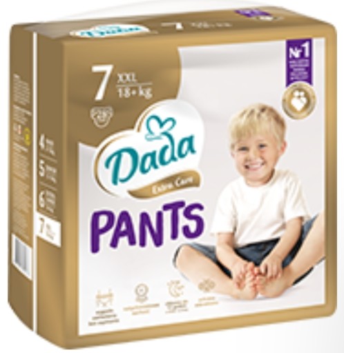 Pieluchomajtki Dada Pants 7 Extra Care Rozmiar 7 28 szt.