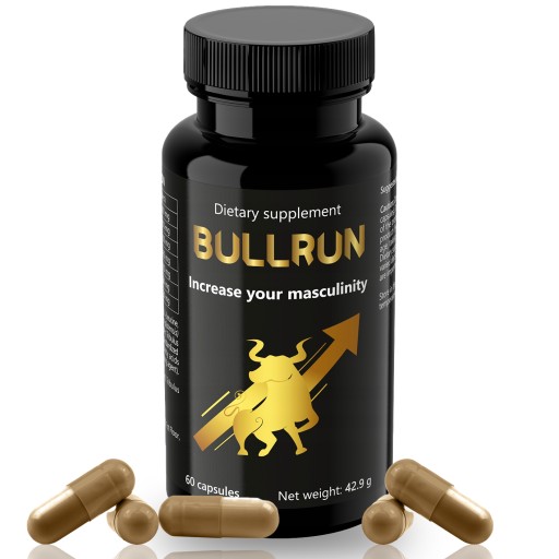 KAPSUŁKI BULLRUN EXTRA DLA MĘŻCZYZN SUPLEMENT DIETY I 30 KAPSUŁEK
