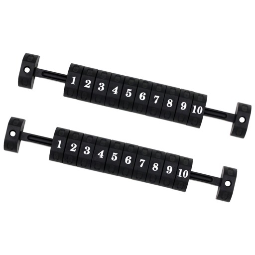 Scoring Unit, 2 Pcs Foosball Scoring Units Black