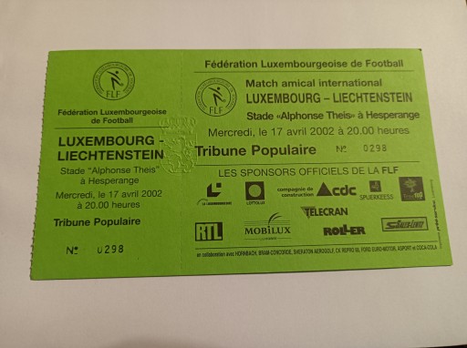 LUKSEMBURG - LIECHTENSTEIN 17-04-2002