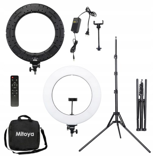 MITOYA LED RING RL-480 + STATYW 185 cm