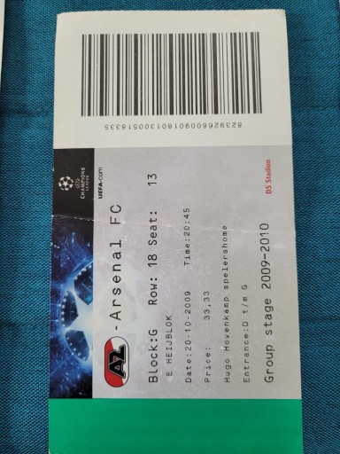 bilet AZ Alkmar - Arsenal