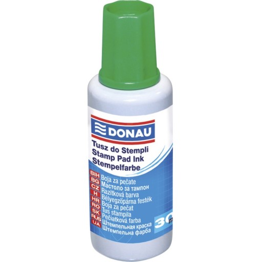 TUSZ DO PIECZĄTEK DONAU 30 ML ZIELONY