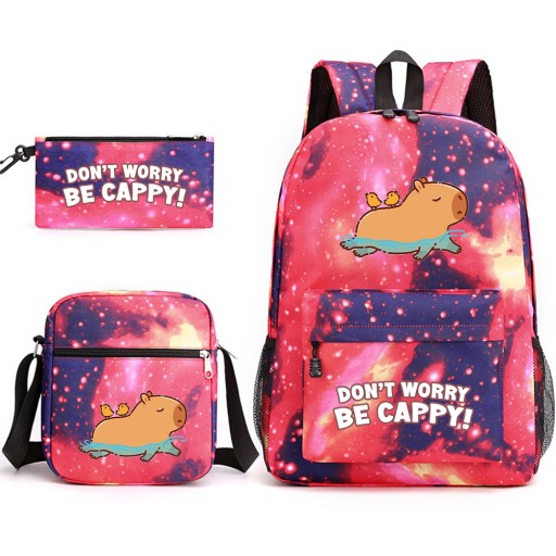 Capybara ZESTAW SZKOLNY PLECAK TORBA PIÓRNIK