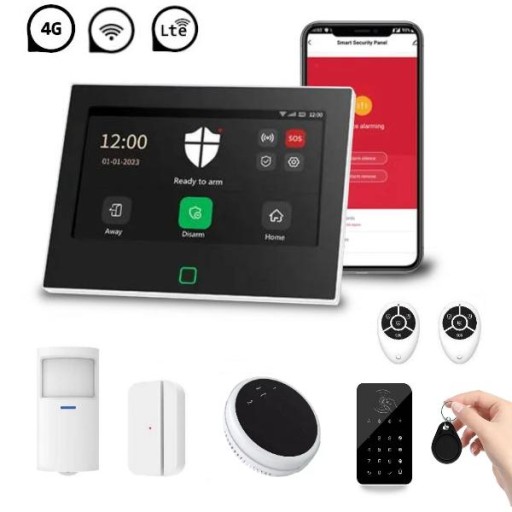 Najlepszy Zestaw Alarmowy Tuya Smart AlarmZone P70LTE - Numer 1 w Polsce !