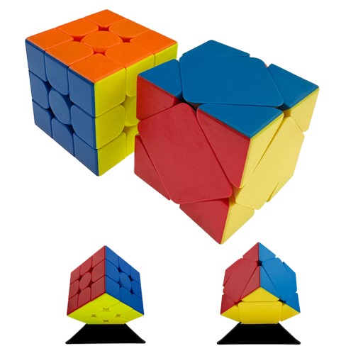 ZESTAW Kostka 3x3 + SKEWB ORYGINALNA PROFESJONALNA
