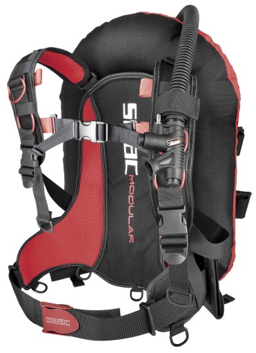 Jacket BCD skrzydło SEAC MODULAR REV z zaworem upustowym w inflatorze
