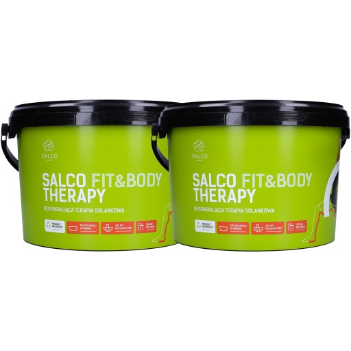 ZESTAW SALCO SPORT THERAPY AROMA DO KĄPIELI 2x3kg