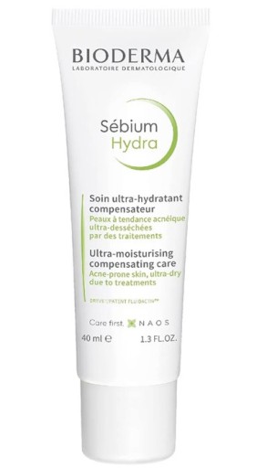 BIODERMA Sebium Hydra krem nawilżający do skóry tłustej, 40ml