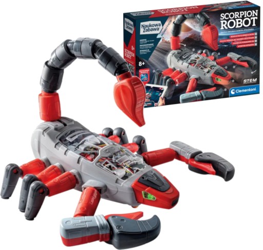 CLEMENTONI ROBOTICS MECHA SKORPION ROBOT STEM 8+