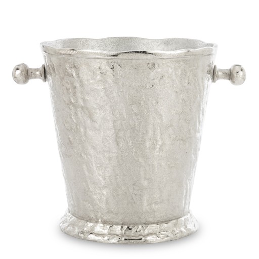 WIADERKO POJEMNIK COOLER LODU LÓD METALOWY SREBRNY