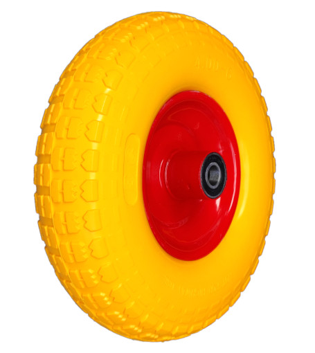 Koło pełne do taczki piankowe PU 4.00-6 otw 20mm