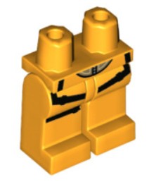 LEGO NOGI 970c00pb0902 pomarańcz j Smuga NOWE (1g)