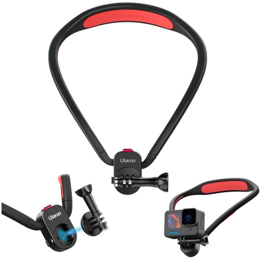 Uchwyt na szyję Ulanzi Go-Quick II MAGNETYCZNE MOCOWANIE KAMERY typu GoPro