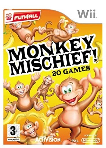 MONKEY MISCHIEF 20 GAMES WII