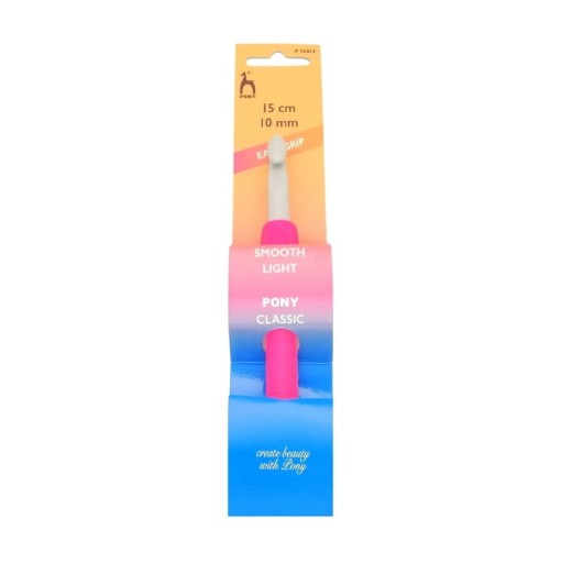 Szydełko ergonomiczne PONY EASY GRIP - 10 mm