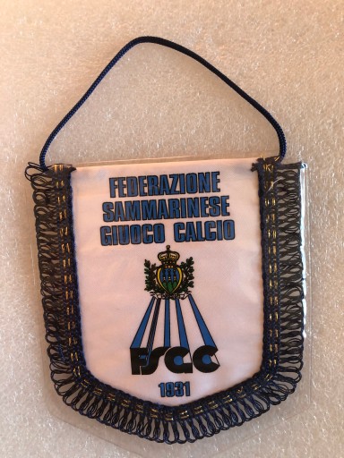 San Marino II Federacja Piłkarska - proporczyk org