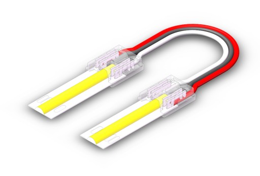 ZŁĄCZKA DO TAŚM LED COB NEON CCT MULTIWHITE KĄTOWA