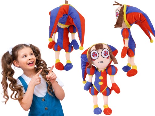 Pomni Maskotka Pluszak Pajacyk Cyfrowy Cyrk The Amazing Digital Circus 30CM