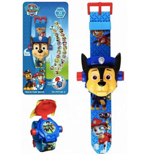 Zegarek PSI PATROL 3D z projektorem CHASE rzutnik
