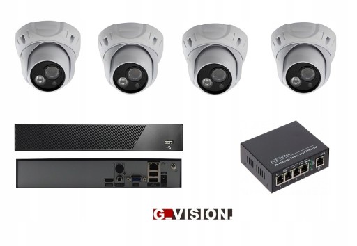 ZESTAW MONITORING SCHRONISKA DLA ZWIERZĄT 4MPX IP