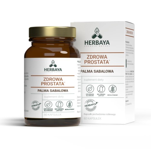 HERBAYA Zdrowa Prostata*Palma sabalowa, 60 kaps.