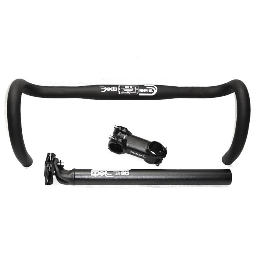 Deda kierownica 31.8/42cm mostek 75mm sztyca 31.6/