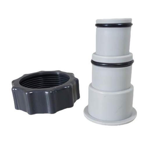 2X adapter węża basenowego gwintowane części pompy spustowej
