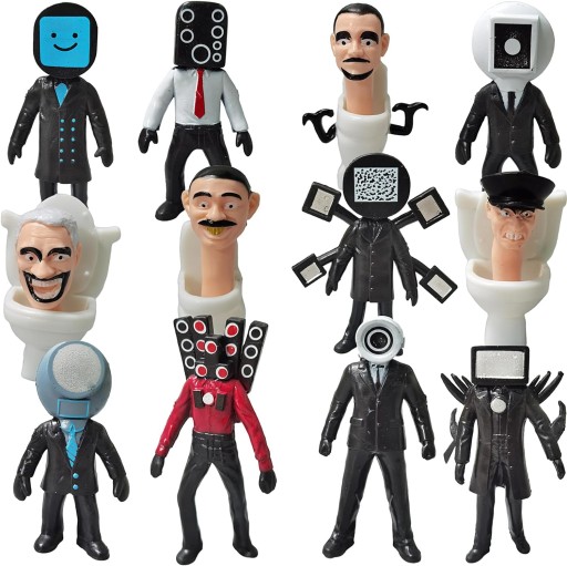 SKIBIDI TOILET TITAN FIGURKI CAMERA MAN SPEAK