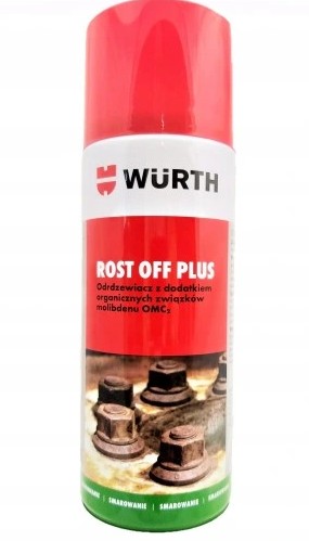 WURTH ROST OFF PLUS ODRDZEWIACZ SMARUJĄCY 400ML