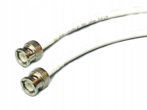 Kabel BNC RG58 wtyk - wtyk 50ohm PRZYŁĄCZE 7,5M